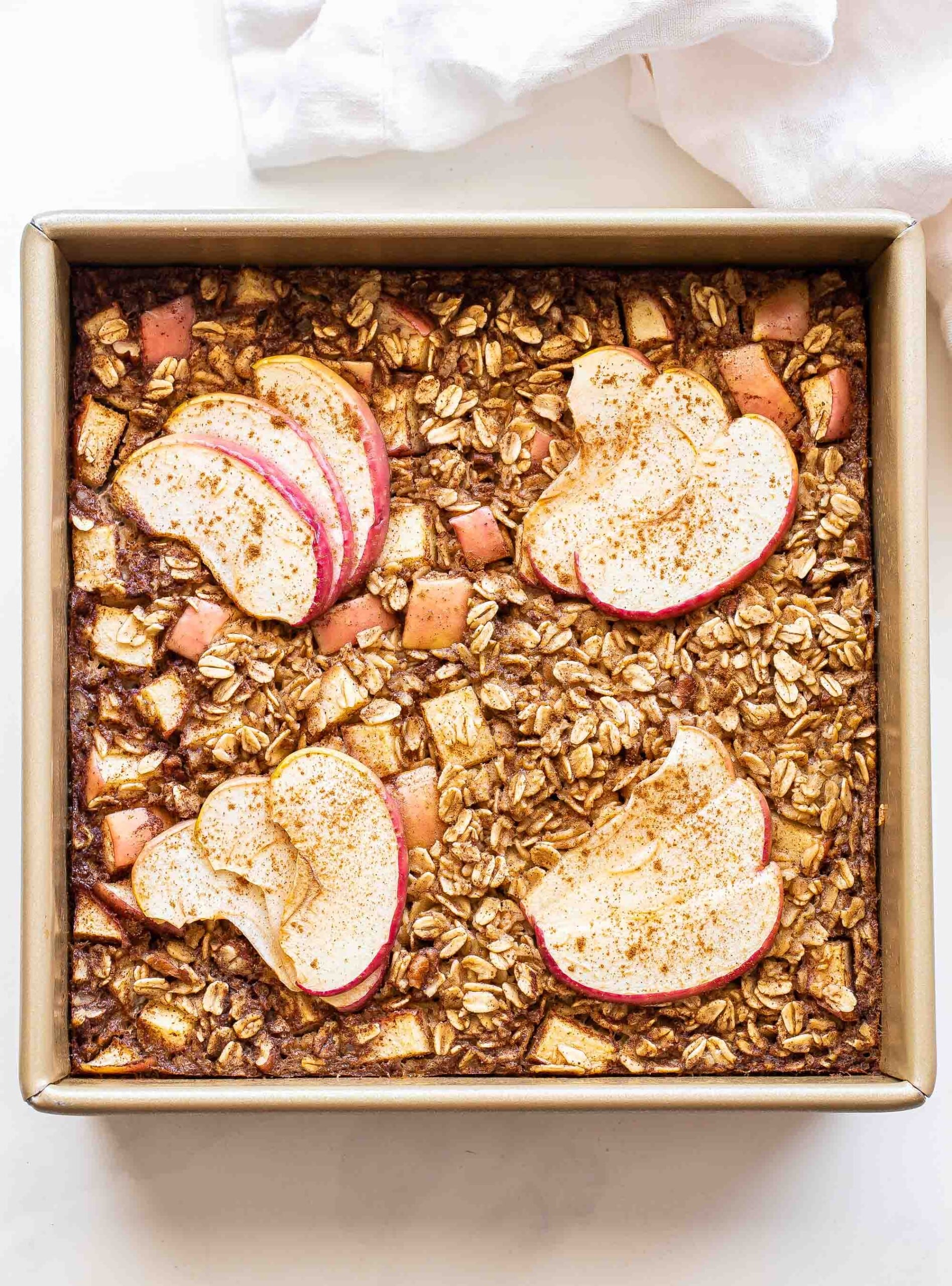 Apple Cinnamon Baked Oatmeal Recipe Runner