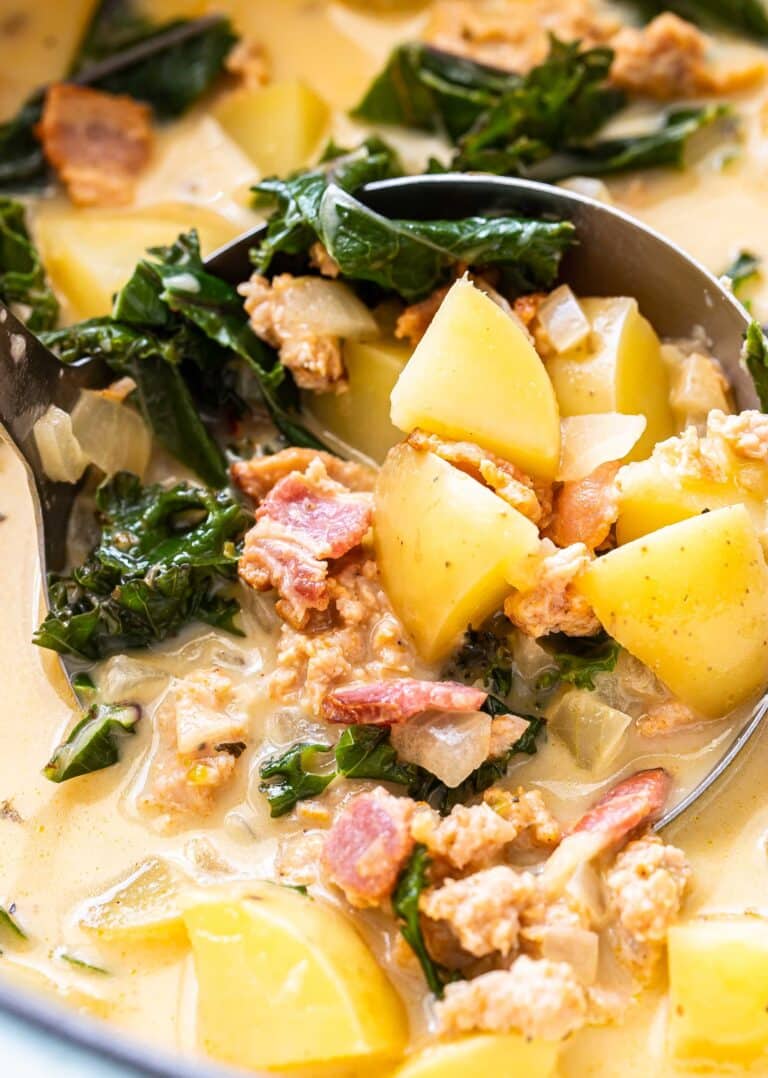 Sausage Potato and Kale Soup (Zuppa Toscana) Recipe Runner