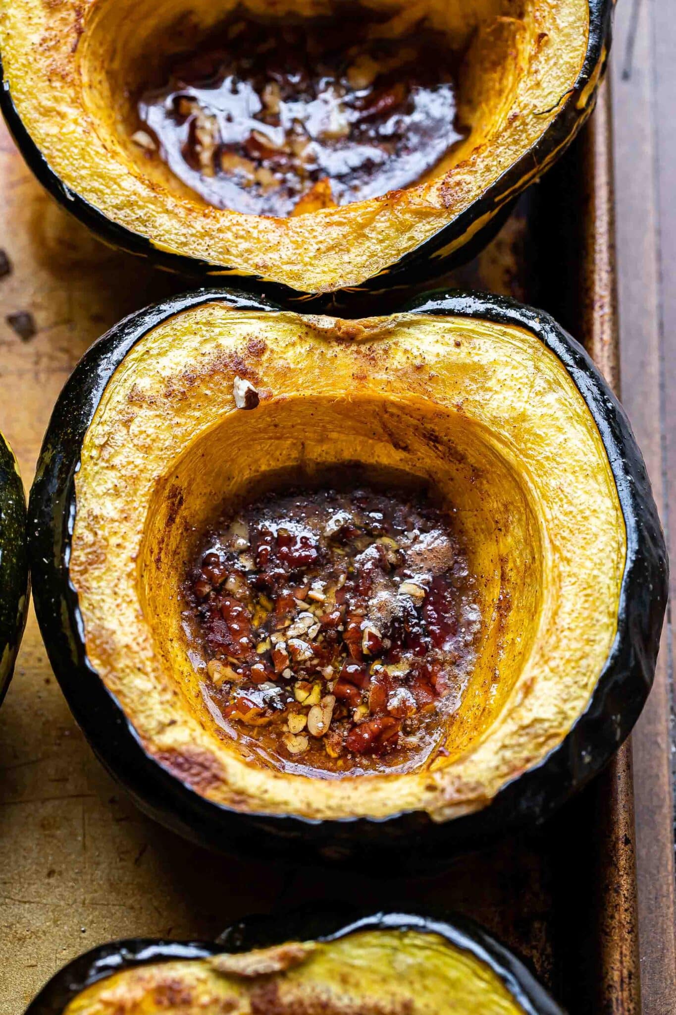 Maple Roasted Acorn Squash Recipe Runner