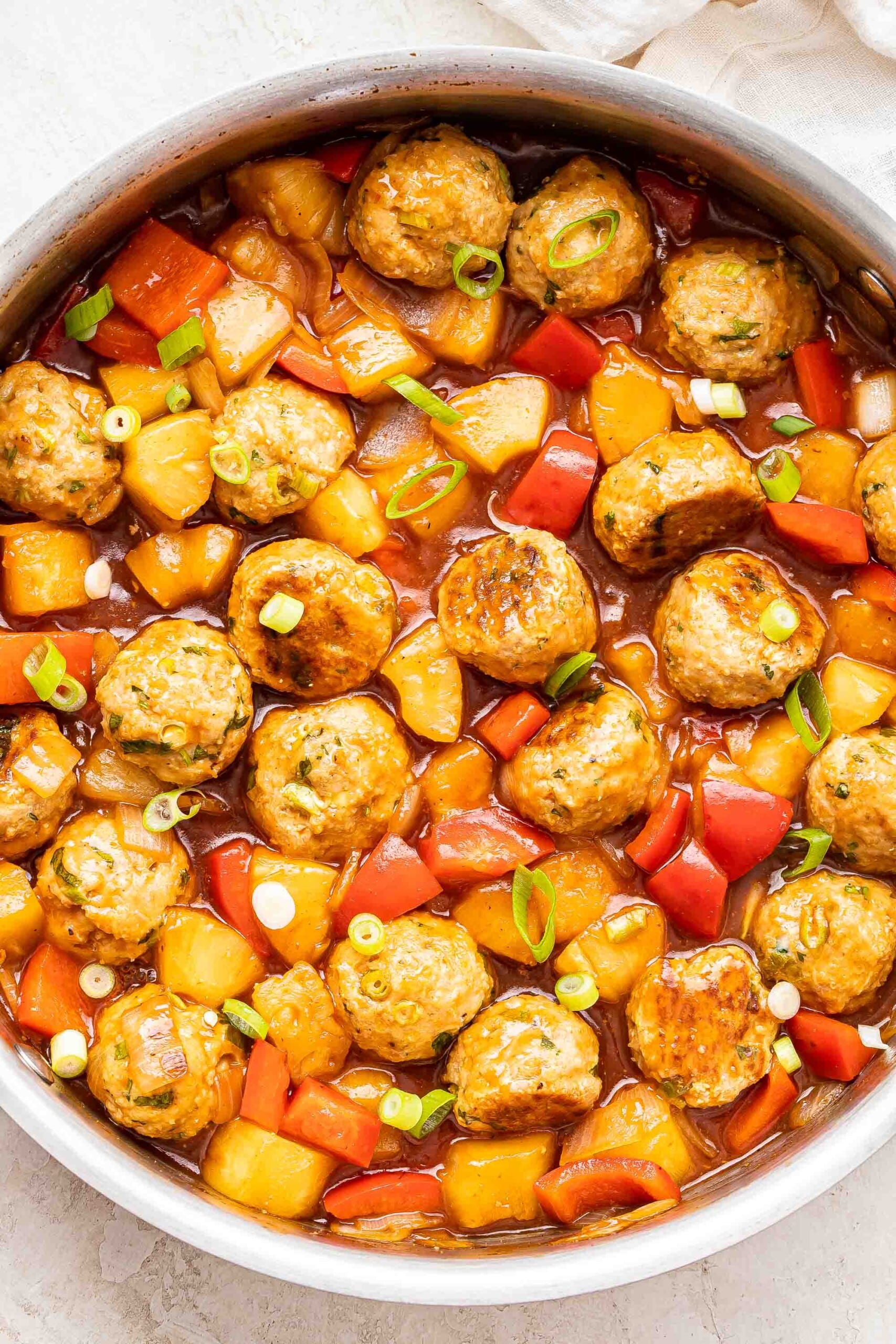 Sweet and Sour Chicken Meatballs Recipe Runner