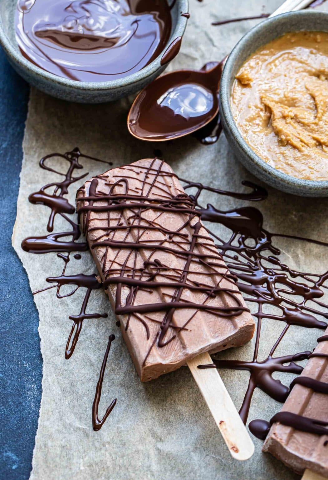 Chocolate Peanut Butter Banana Yogurt Pops Recipe Runner