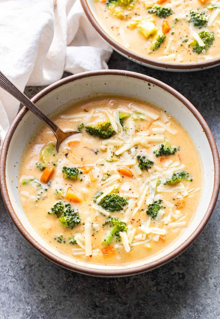 Broccoli Cheese Soup Recipe Runner