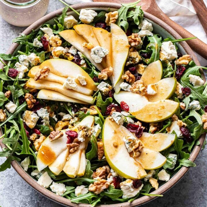 Pear and Blue Cheese Salad Recipe Runner