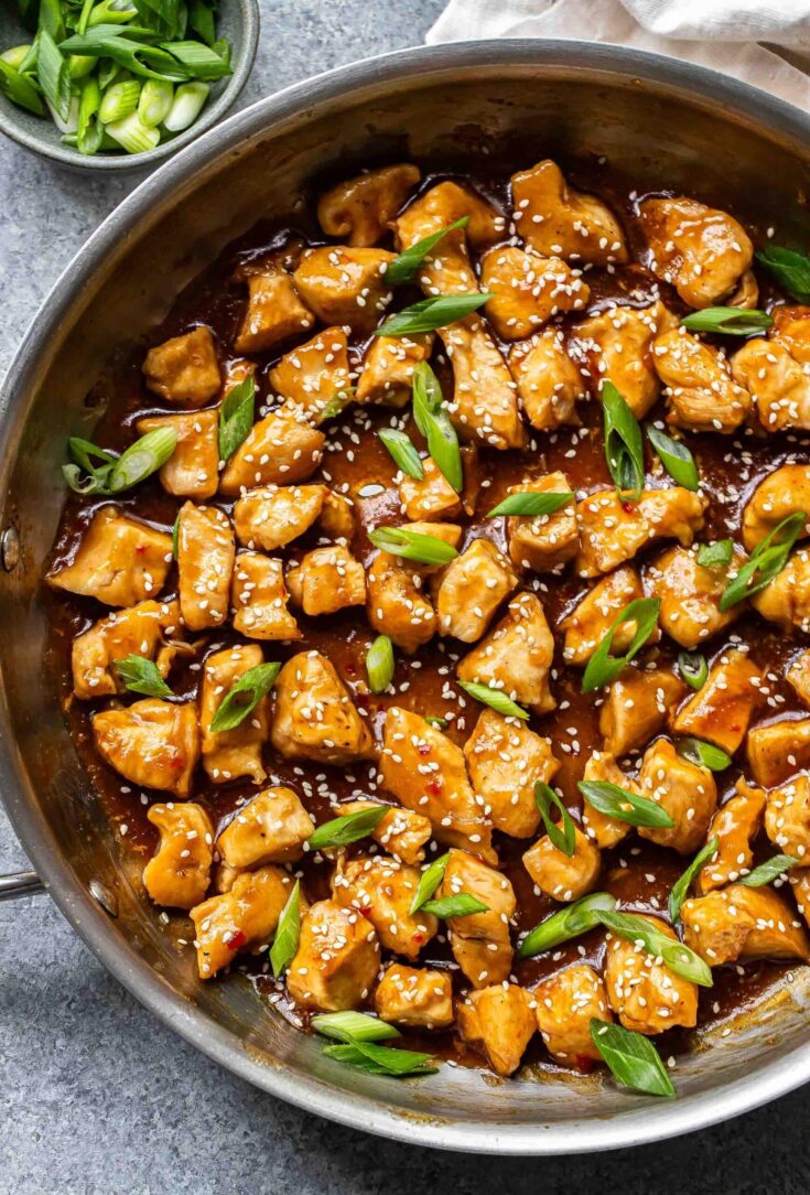 Honey Garlic Chicken Recipe Runner