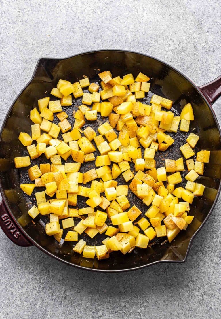 Mexican Ground Beef and Potato Skillet