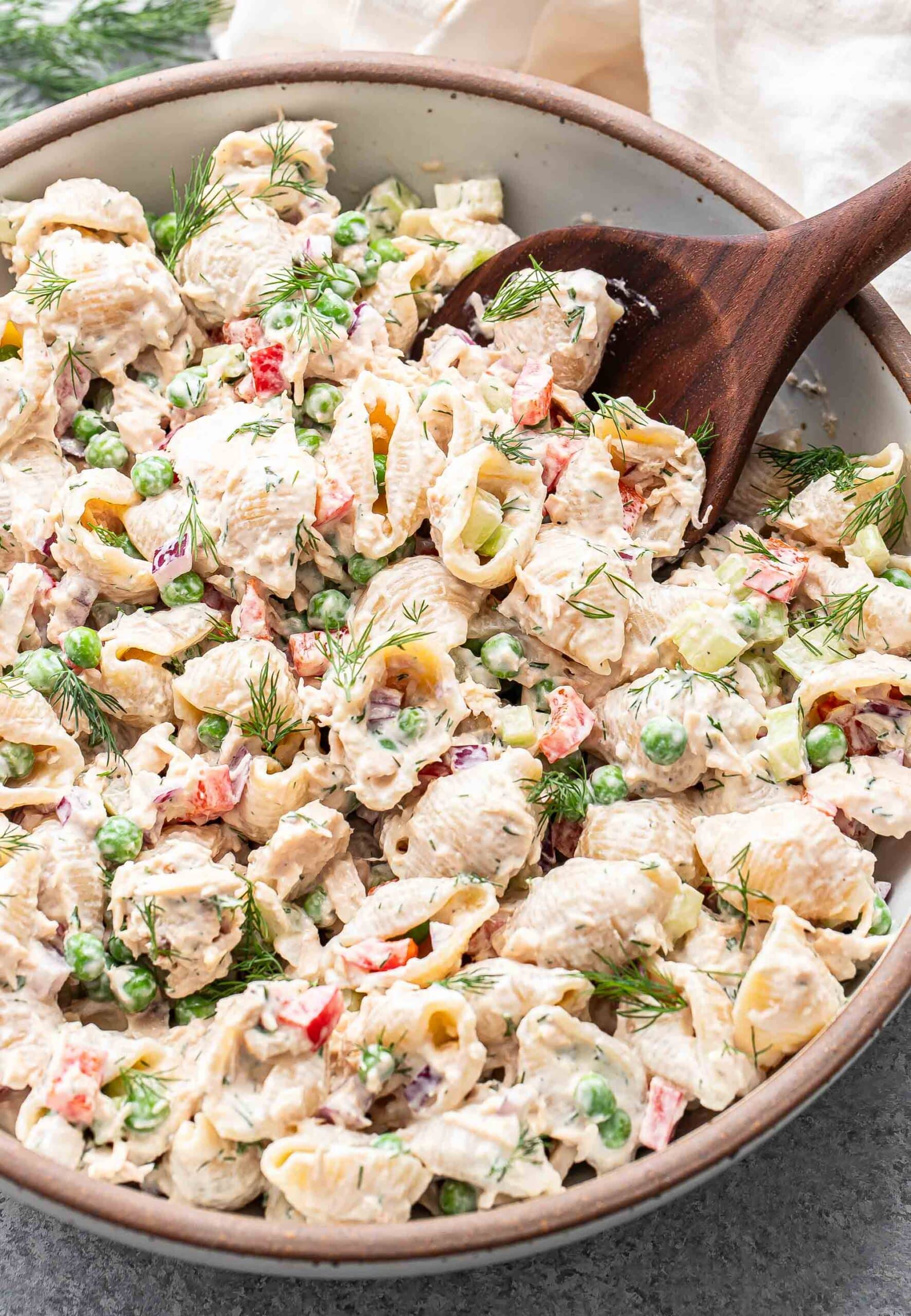 Tuna Pasta Salad [reciperunner.com]
