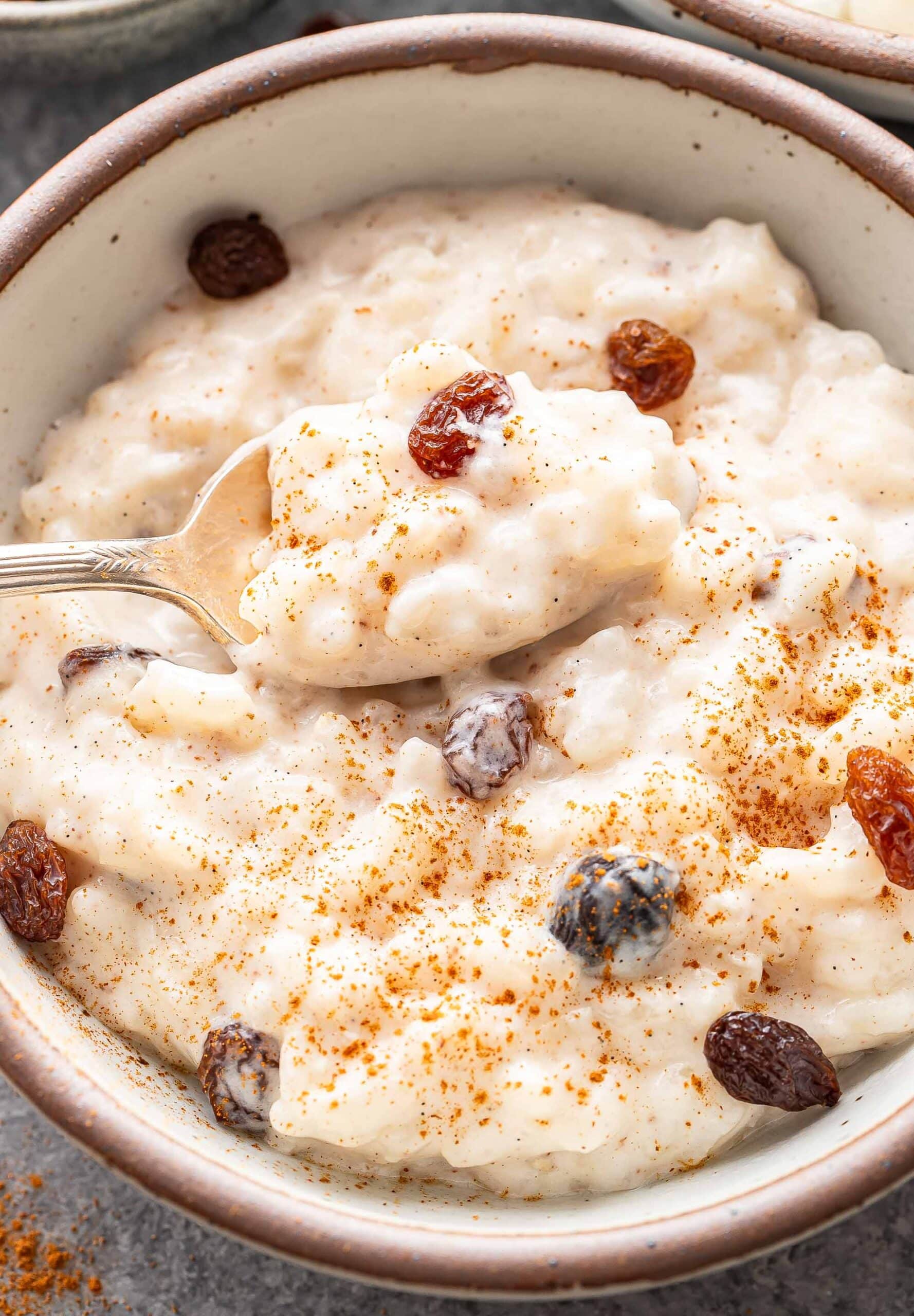 Colored Rice Pudding Dessert Creamy Rice Pudding (Stovetop, No Egg)