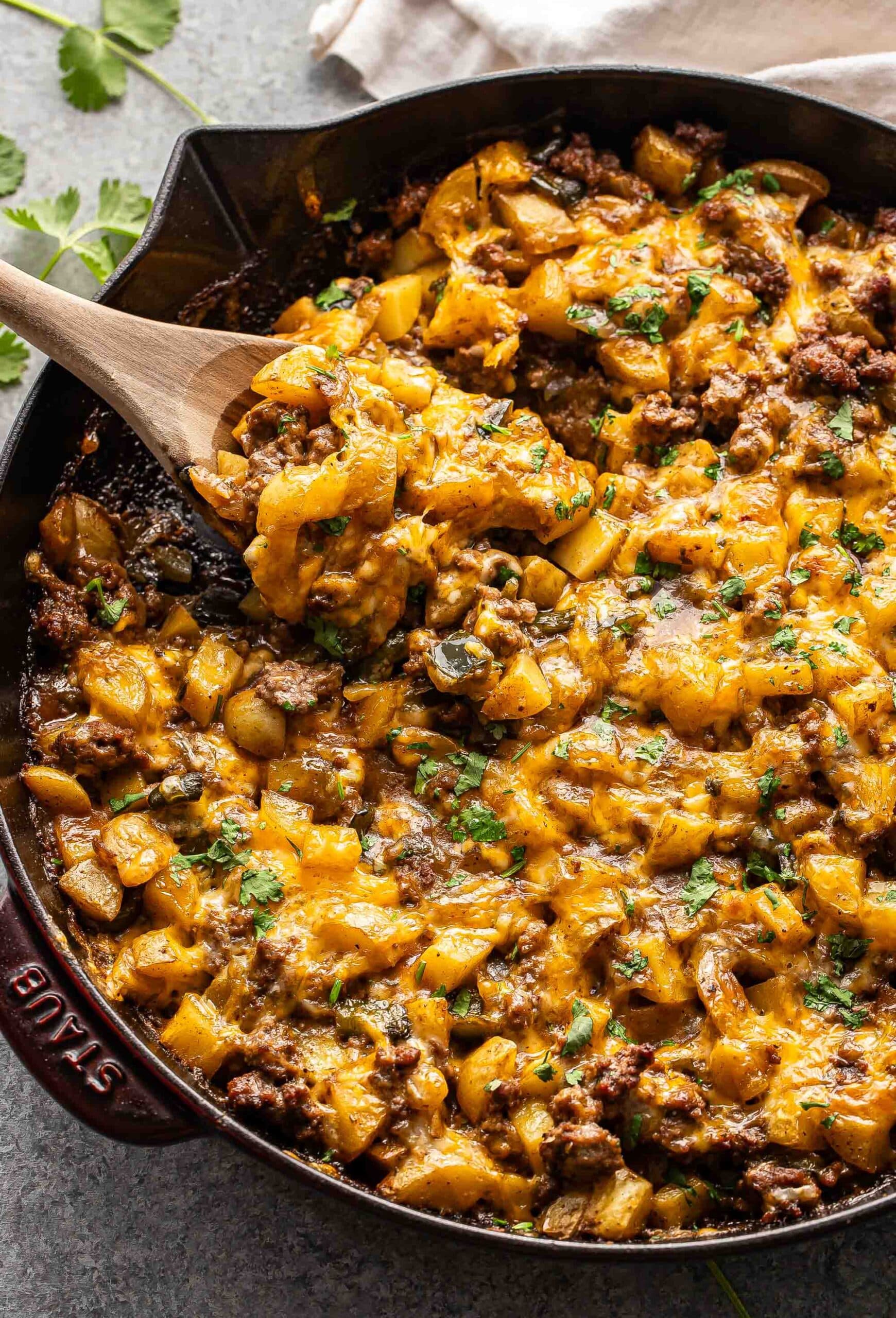 Southwest Ground Beef and Potato Casserole - Recipe Runner